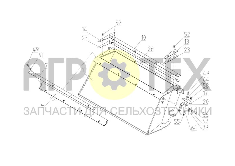 Проставка (2650.15.05.250) (№58 на схеме)